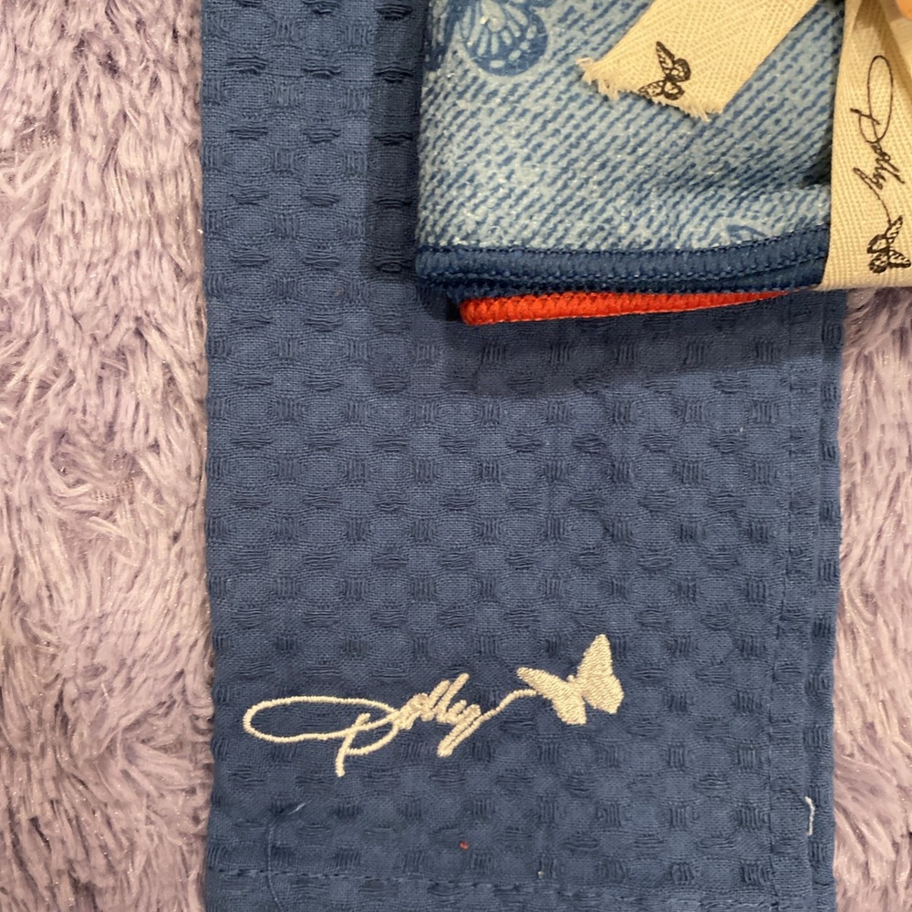 Dolly Parton Fridge Towel & Dishcloths‎ Set Summer Collection Limited Edition - Picture 2 of 7